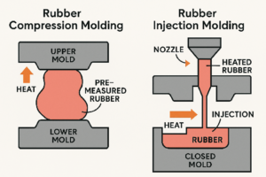 compression vs. injection molding