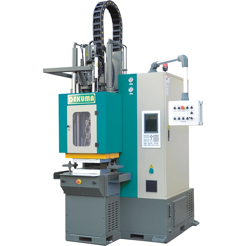 Dekuma RC Series C-frame rubber injection molding machine for processing rubber and TPE materials